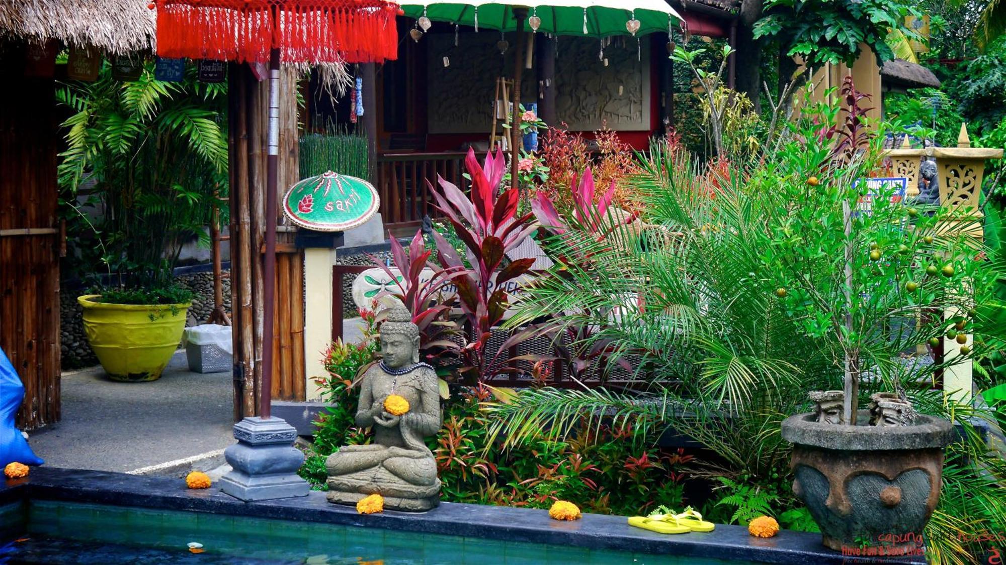 Capung Sakti Villas ウブド エクステリア 写真