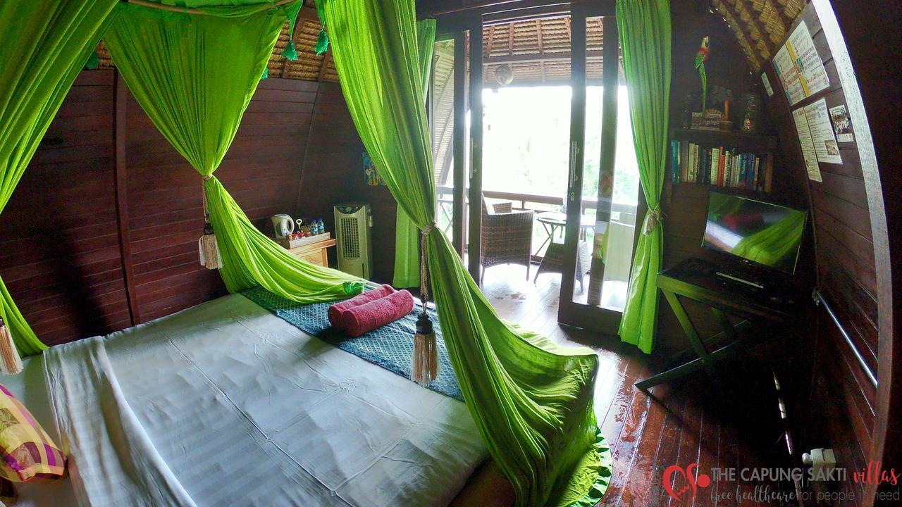 Capung Sakti Villas ウブド エクステリア 写真