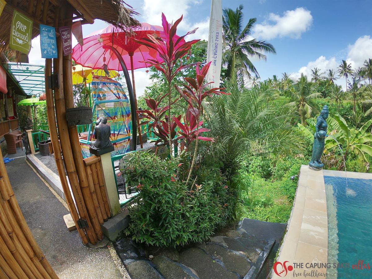 Capung Sakti Villas ウブド エクステリア 写真