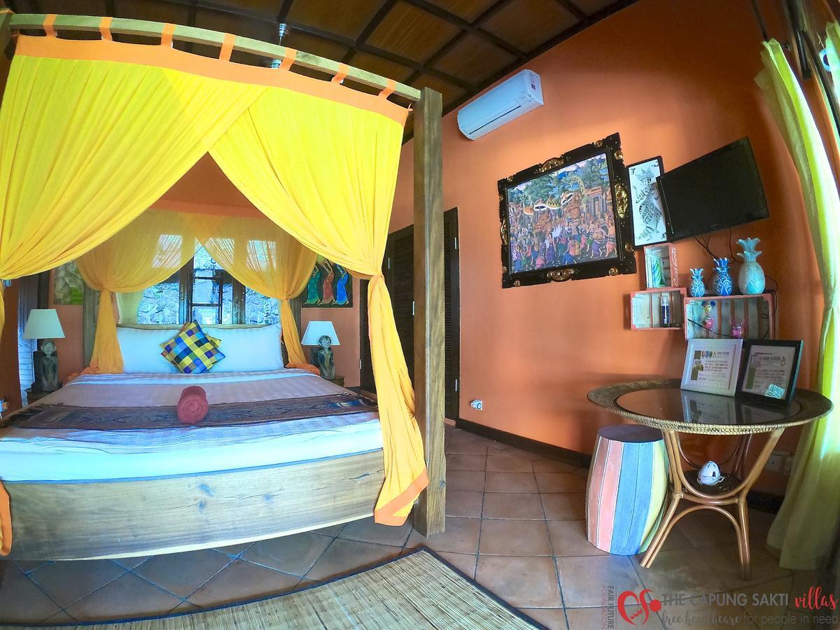 Capung Sakti Villas ウブド エクステリア 写真