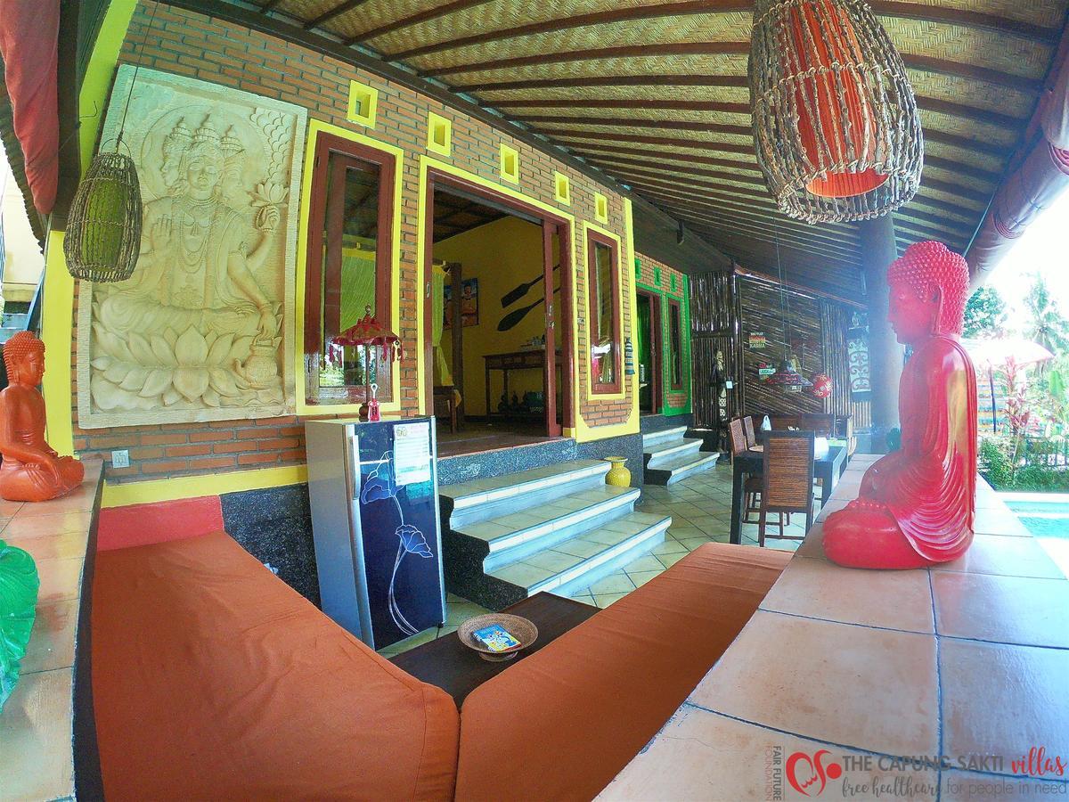 Capung Sakti Villas ウブド エクステリア 写真