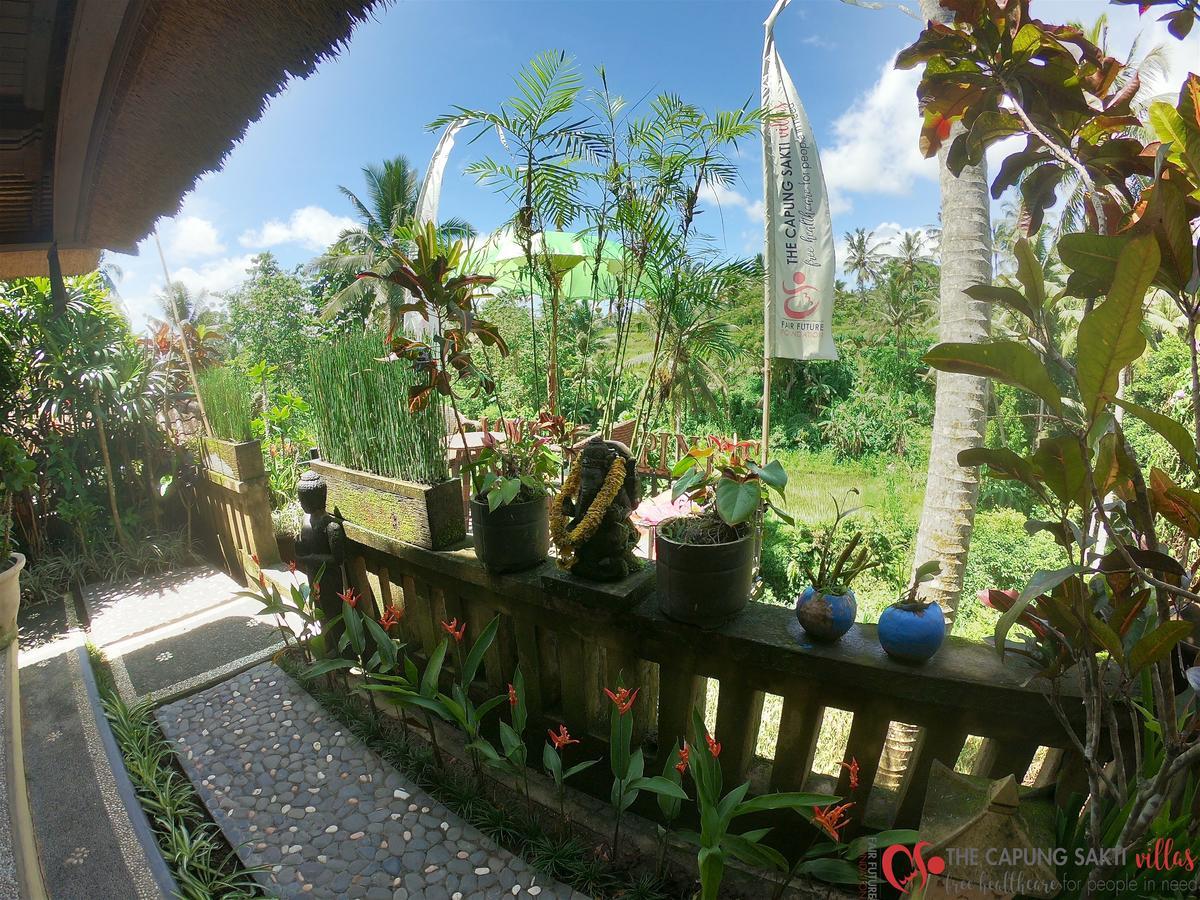 Capung Sakti Villas ウブド エクステリア 写真