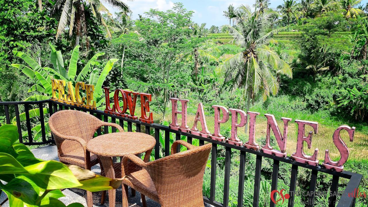 Capung Sakti Villas ウブド エクステリア 写真