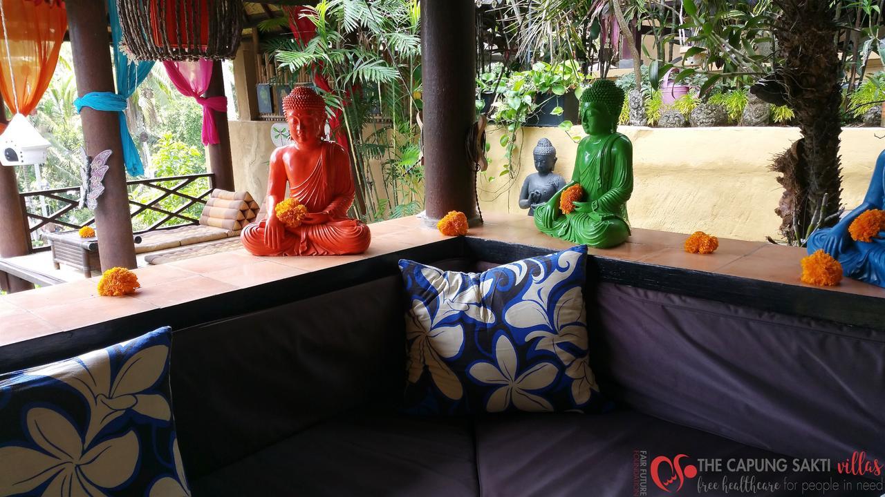 Capung Sakti Villas ウブド エクステリア 写真