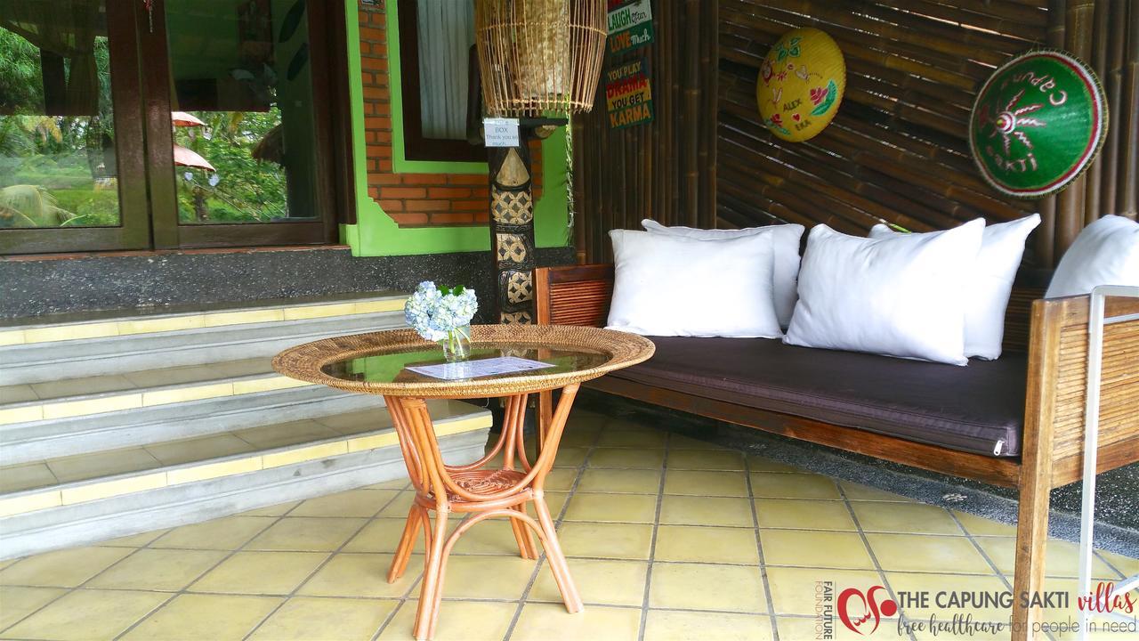 Capung Sakti Villas ウブド エクステリア 写真