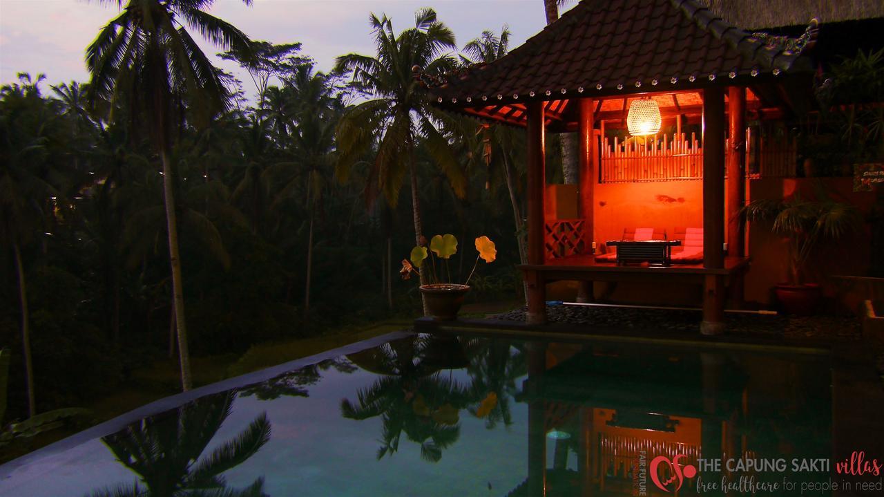 Capung Sakti Villas ウブド エクステリア 写真