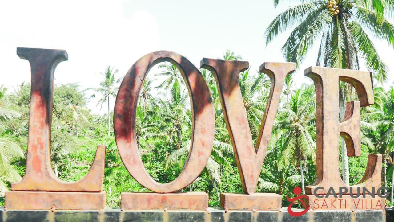 Capung Sakti Villas ウブド エクステリア 写真