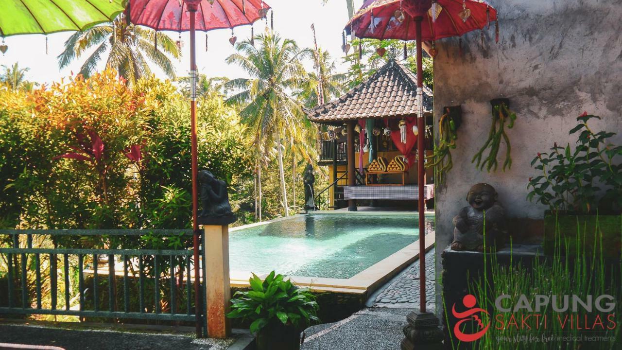 Capung Sakti Villas ウブド エクステリア 写真