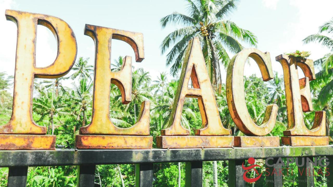 Capung Sakti Villas ウブド エクステリア 写真