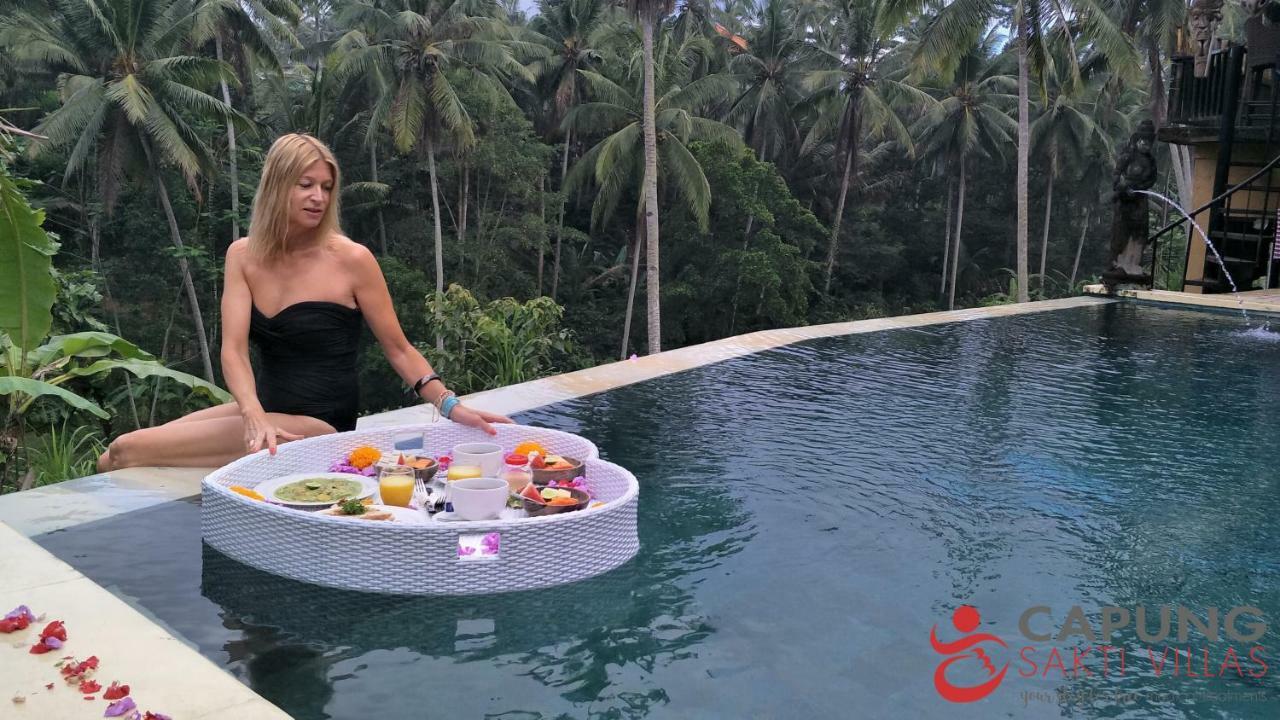 Capung Sakti Villas ウブド エクステリア 写真